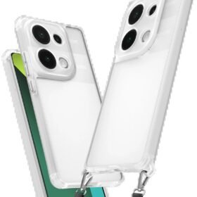 Xiaomi Redmi Note 13 Pro 4G Kılıf Penta Silikon Kılıf - Şeffaf-(5796)