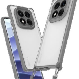 Xiaomi Redmi Note 14 Pro 5G Kılıf Penta Silikon Kılıf - Titan Gri-(5796)