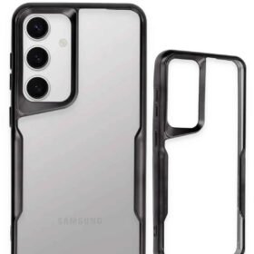 Samsung Galaxy A36 Kılıf Boyi Silikon Kapak - Siyah-(5796)