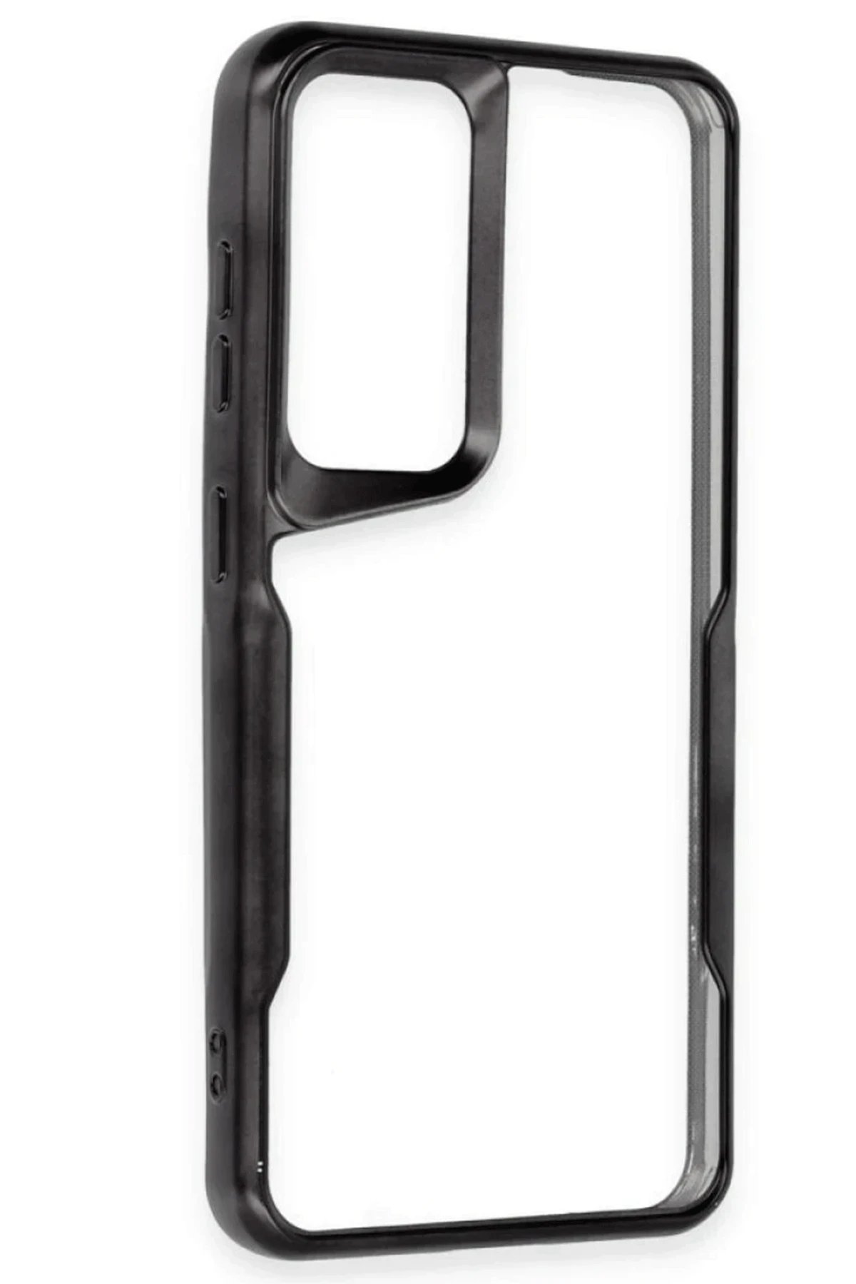 Samsung Galaxy A56 Kılıf Boyi Silikon Kapak - Siyah-(5796)