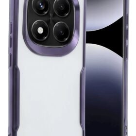 Xiaomi Redmi Note 14 Pro 4G Kılıf Boyi Silikon Kapak - Derin Mor-(5796)