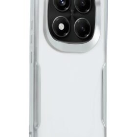 Xiaomi Redmi Note 14 Pro 5G Kılıf Boyi Silikon Kapak - Gümüş-(5796)