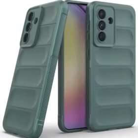Samsung Galaxy A26 Kılıf Optimum Silikon - Koyu Yeşil-(5796)