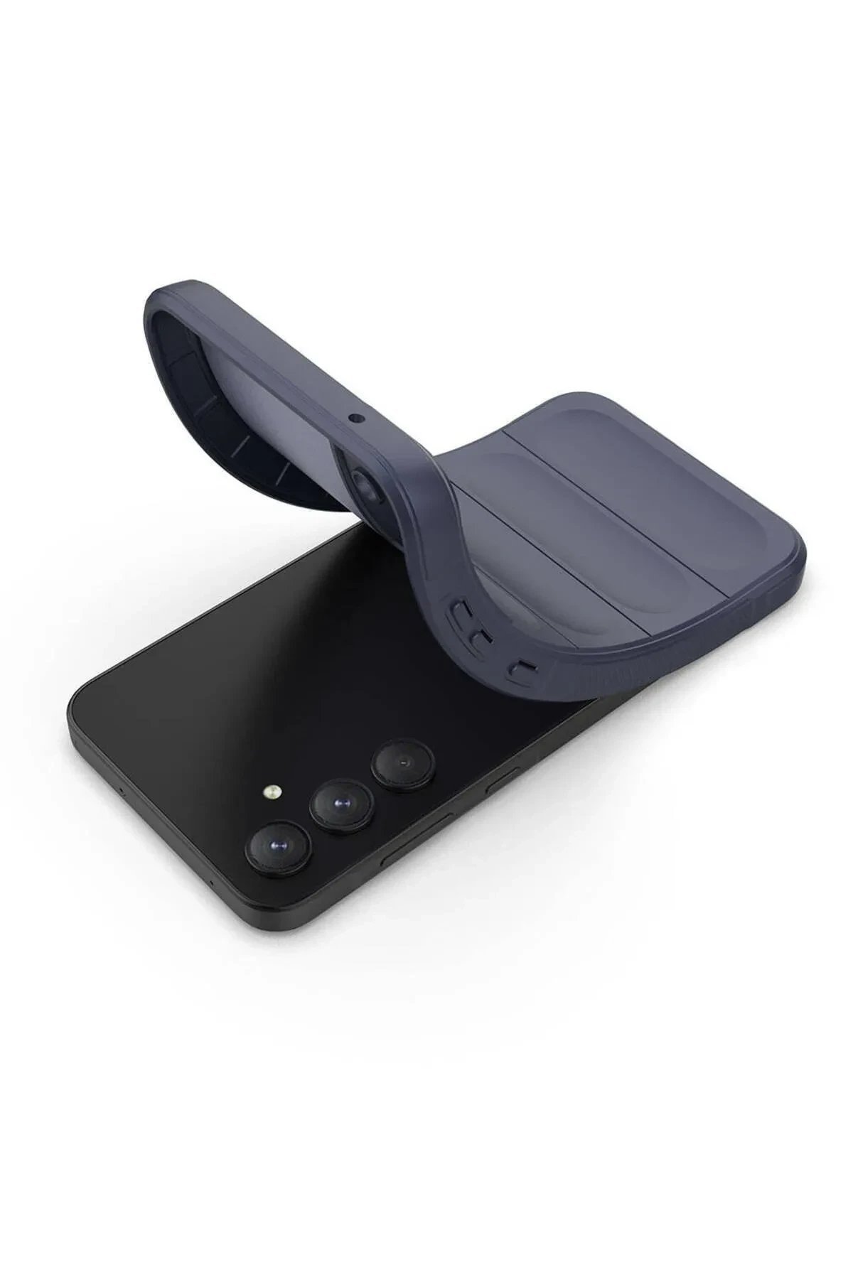 Samsung Galaxy A26 Kılıf Optimum Silikon - Lacivert-(5796)