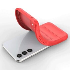 Samsung A36 Kılıf Optimum Silikon - Kırmızı-(5796)