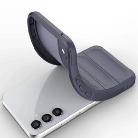 Samsung A56 Kılıf Optimum Silikon - Lacivert-(5796)