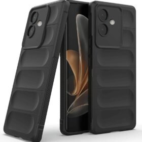 Oppo A3 Kılıf Optimum Silikon - Siyah-(5796)