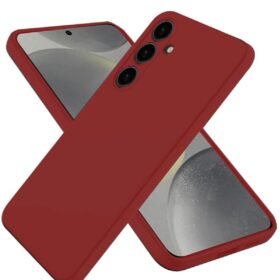 Samsung Galaxy A26 Kılıf Nano içi Kadife Silikon - Kırmızı-(5796)