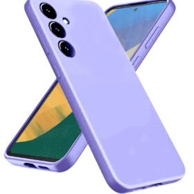 Samsung Galaxy A36 Kılıf Nano içi Kadife Silikon - Lila-(5796)
