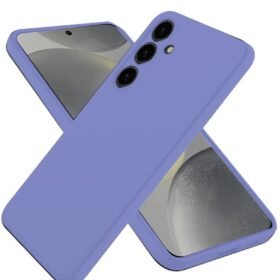 Samsung Galaxy A56 Kılıf Nano içi Kadife Silikon - Lila-(5796)