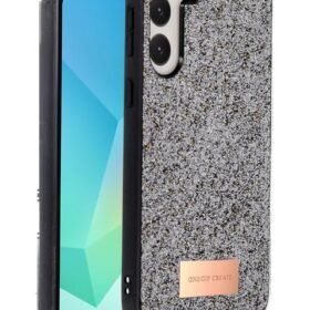 Samsung Galaxy A36 Bright Simli Kapak - Gümüş-(5796)