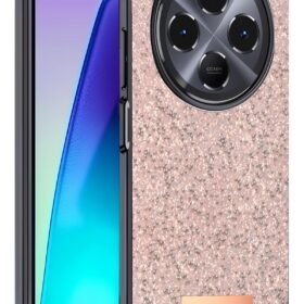 Xiaomi Redmi 14C Bright Simli Kapak - Pembe-(5796)