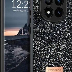 Xiaomi Redmi Note 14 Pro 4G Bright Simli Kapak - Siyah-(5796)