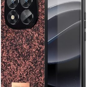 Xiaomi Redmi Note 14 Pro 5G Bright Simli Kapak - Derin Mor-(5796)