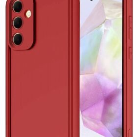 Samsung Galaxy A26 Kılıf Viera Silikon - Kırmızı-(5796)