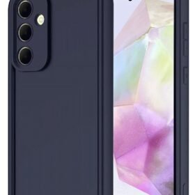 Samsung Galaxy A36 Kılıf Viera Silikon - Lacivert-(5796)