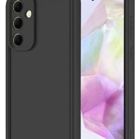 Samsung Galaxy A56 Kılıf Viera Silikon - Siyah-(5796)