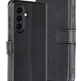 Samsung Galaxy A36 Kılıf Trend S Plus Kapaklı Kılıf - Siyah-(5796)