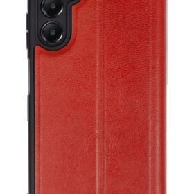 Samsung Galaxy A56 Kılıf Flip Cover - Kırmızı-(5796)