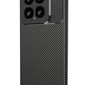 Xiaomi Mi 15 Kılıf Auto Focus Karbon Kapak - Siyah-(5796)