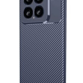 Xiaomi Mi 15 Kılıf Auto Focus Karbon Kapak - Lacivert-(5796)