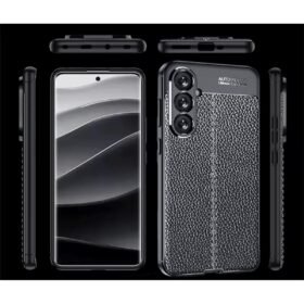 Samsung A56 Kılıf Auto Focus Kapak - Siyah-(5796)