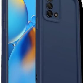 Oppo A74 4G Kılıf Viera Silikon - Lacivert-(5796)