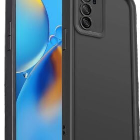 Oppo A16 Kılıf Viera Silikon - Siyah-(5796)