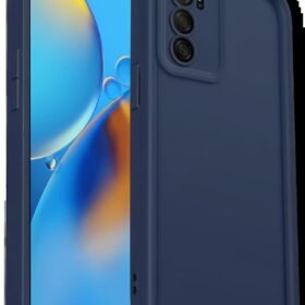 Oppo A16 Kılıf Viera Silikon - Lacivert-(5796)