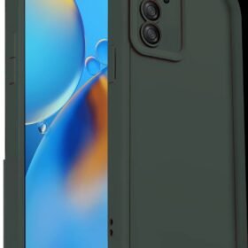 Oppo A16 Kılıf Viera Silikon - Koyu Yeşil-(5796)