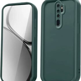 Xiaomi Redmi Note 8 Pro Kılıf Viera Silikon - Koyu Yeşil-(5796)