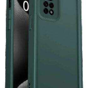 Xiaomi Redmi 10 2022 Kılıf Viera Silikon - Koyu Yeşil-(5796)