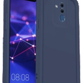 Huawei Mate 20 Lite Kılıf Viera Silikon - Lacivert-(5796)