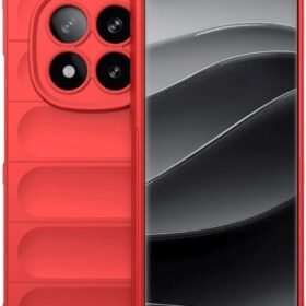 Xiaomi Redmi Note 14 Pro 5G Kılıf Optimum Silikon - Kırmızı-(5796)