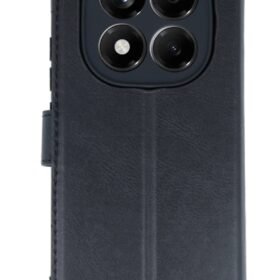 Xiaomi Redmi Note 14 Pro 5G Kılıf Trend S Plus Kapaklı Kılıf - Siyah-(5796)