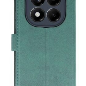 Xiaomi Redmi Note 14 Pro 5G Kılıf Trend S Plus Kapaklı Kılıf - Yeşil-(5796)