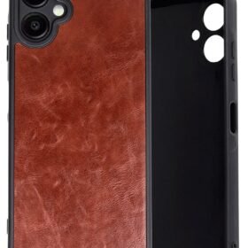 Samsung Galaxy A06 Kılıf Aras Deri Kapak - Bordo-(5796)