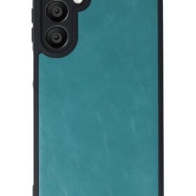 Samsung Galaxy A55 5G Kılıf Aras Deri Kapak - Açık Yeşil-(5796)