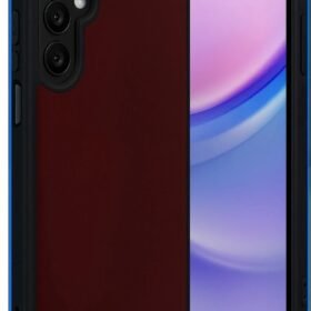 Samsung Galaxy M15 Kılıf Aras Deri Kapak - Bordo-(5796)