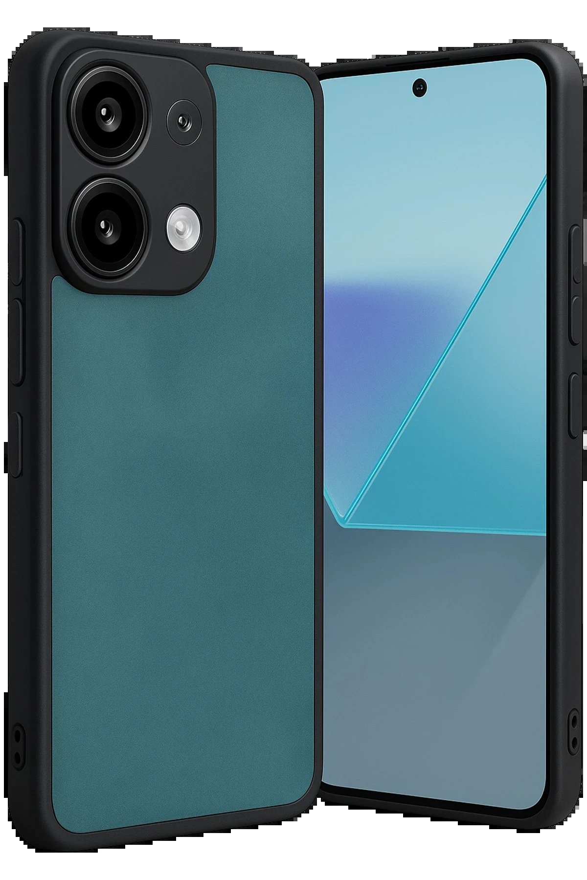 Xiaomi Redmi Note 13 Pro 4G Kılıf Aras Deri Kapak - Açık Yeşil-(5796)