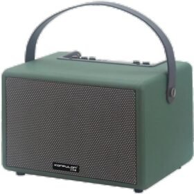 F31 50W Sürücülü 2 Adet Mikrofonlu BT 5.2 Kablosuz Hoparlör - Yeşil-(5796)