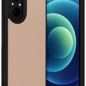 Realme 12 Lite Kılıf Aras Deri Kapak - Pudra-(5796)