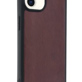 iPhone 11 Kılıf Aras Deri Kapak - Bordo-(5796)