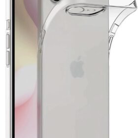 iPhone 16E Kılıf Lüx Şeffaf Silikon-(5796)