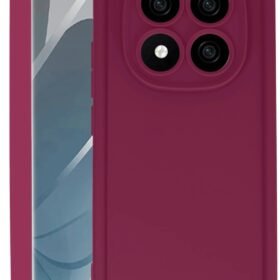 Xiaomi Redmi Note 14 Pro 5G Kılıf Viera Silikon - Bordo-(5796)
