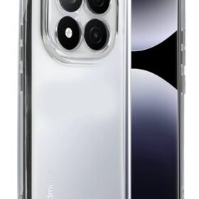 Xiaomi Redmi Note 14 Pro 5G Kılıf Lensli Silikon - Gümüş-(5796)