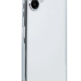 Samsung Galaxy A06 Kılıf Lensli Silikon - Gümüş-(5796)