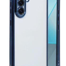 Samsung Galaxy A56 Kılıf Lensli Silikon - Lacivert-(5796)