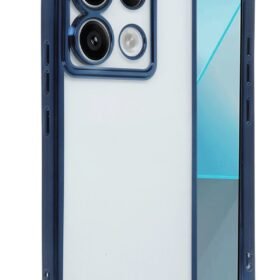 Xiaomi Redmi Note 13 Pro 5G Kılıf Lensli Silikon - Lacivert-(5796)