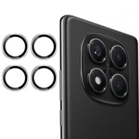 Xiaomi Redmi Note 14 Pro 4G PVD Metal Kamera Lens - Gümüş-(5796)